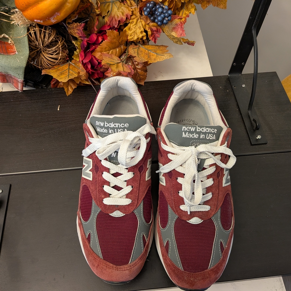 New Balance 993 Burgundy-Size 12 - Picture 3 of 10
